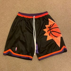 Trillest throwback suns inspired shorts